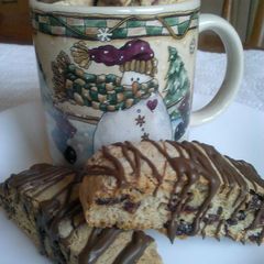 A picture of " Cranberry Walnut Biscotti ".
