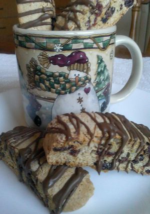 A picture of " Cranberry Walnut Biscotti ".