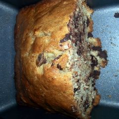 Banana Bread W/ Chocolate Chips Or Blueberries A picture of Banana Bread W/ Chocolate Chips Or Blueberries.