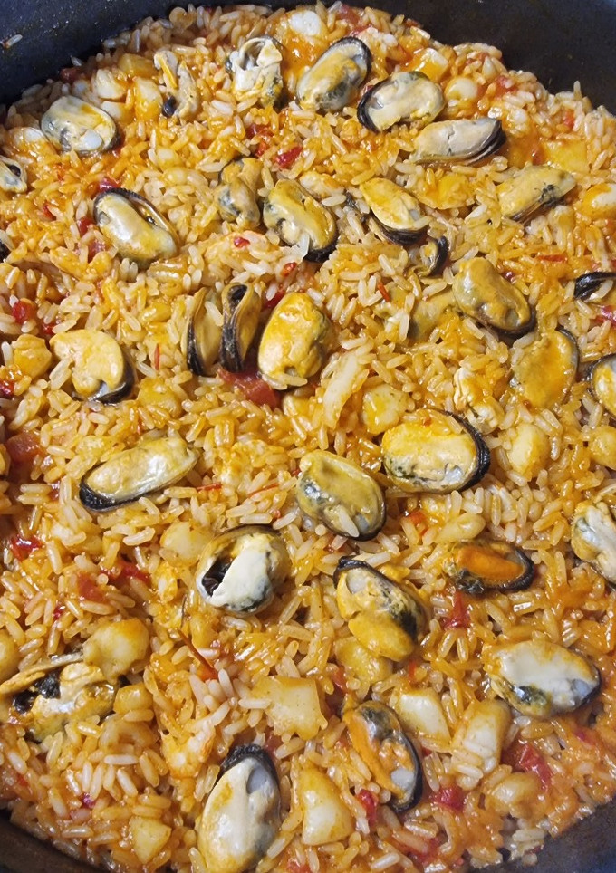 Una foto de Arroz del senyoret (del señorito)