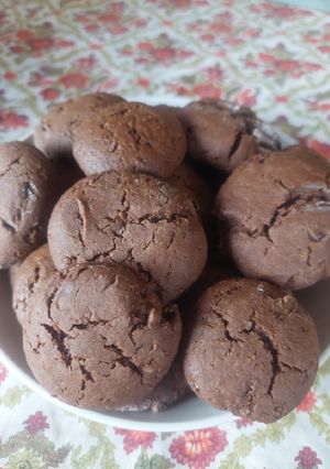 Una foto de Galletas de cacao