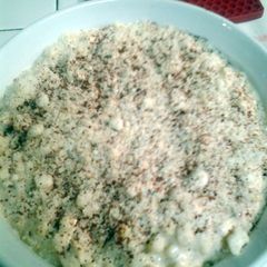 A picture of mexican corn.