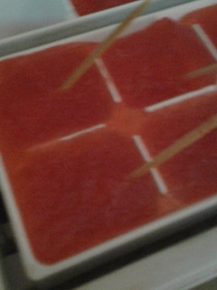 A picture of Refreshing ice lolly.