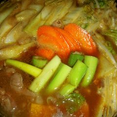 A picture of Our Family's Curry Hot Pot.