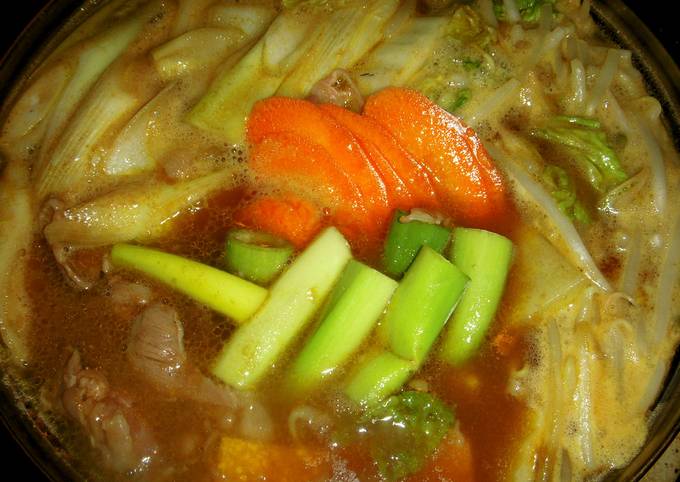 Our Family's Curry Hot Pot Recipe
