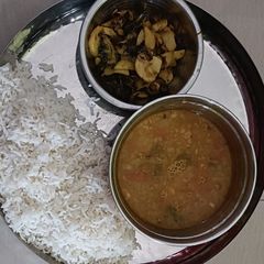 Dal chawal A picture of Dal chawal.