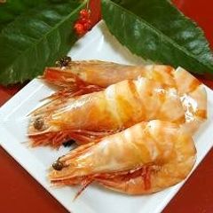 A picture of Sweet Simmered Shrimp for Osechi (New Year's Feast).