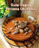 Gulai Daging Bersama Ubi Kemili Kelantan Style
