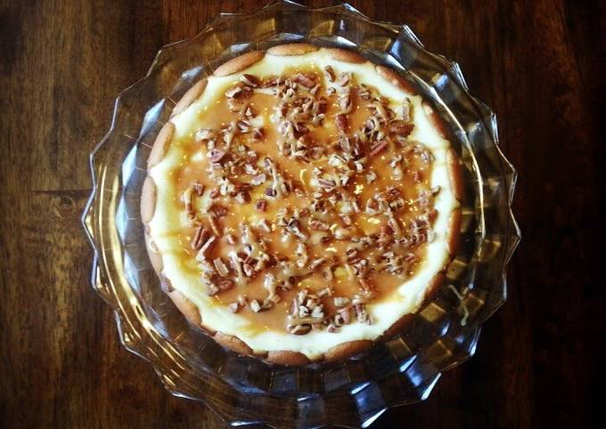 Easiest Way to Prepare Quick Pecan Praline Cheesecake