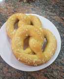 Pretzels alemanes (Laugenbrezeln)