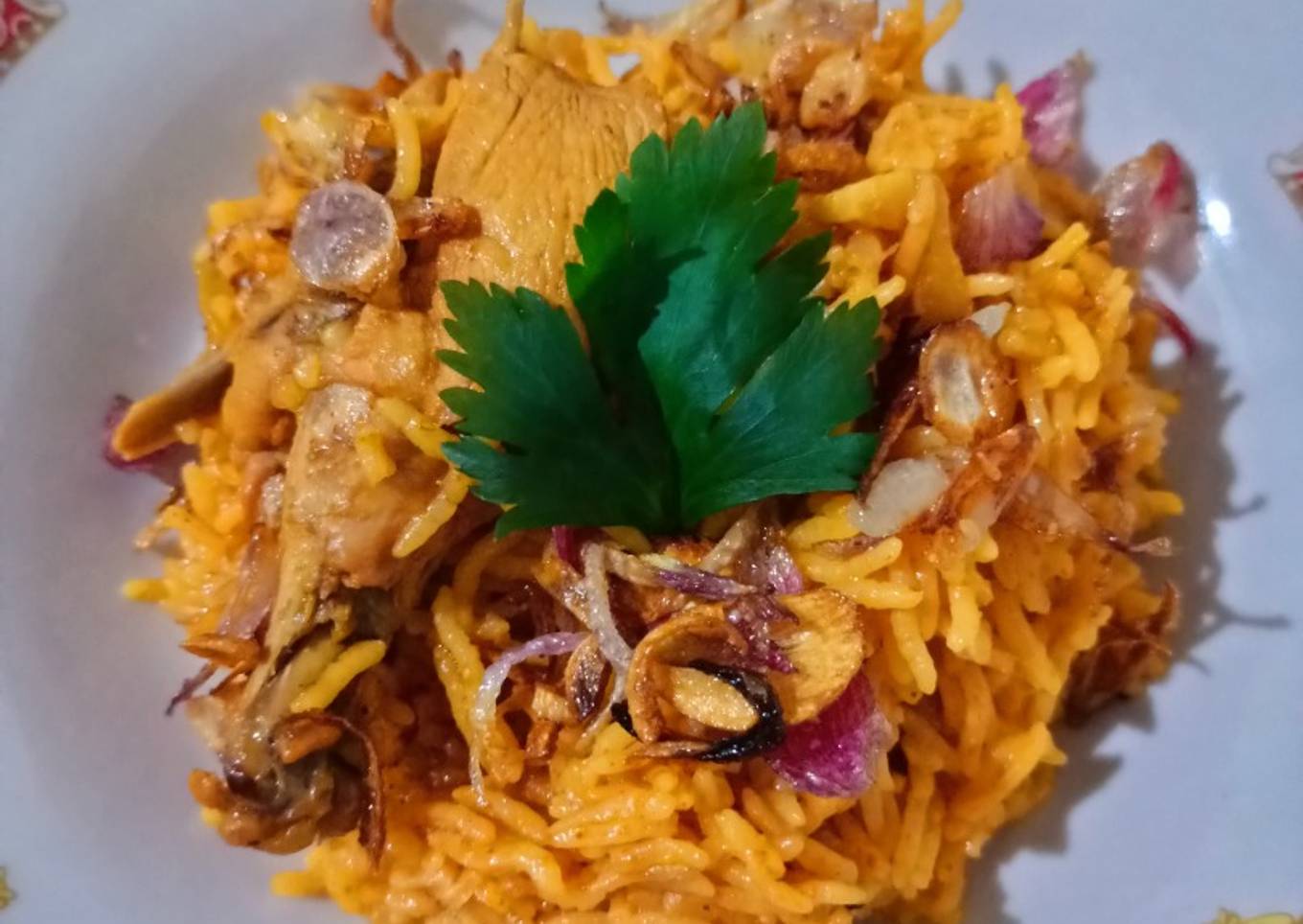 Chicken briyani simple