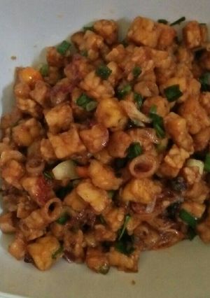 Foto resep Tumis tempe cumi asin