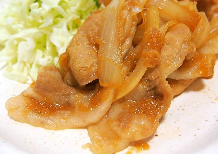 How to Make Any-night-of-the-week For Your Bento! Easy Ginger Pork with Lots of Onions