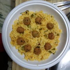 A picture of Moti pulao.