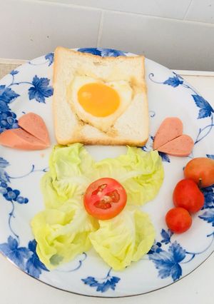 Hình của món Sandwich trứng.