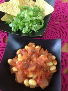 A picture of Easy Tofu Chili Beans.