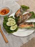 Healthy Beef Summer Rolls