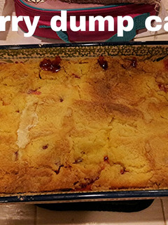 A picture of Emme's Fruit Dump Cake.