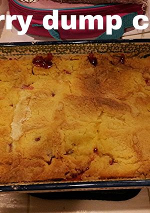 A picture of Emme's Fruit Dump Cake.