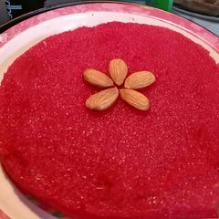 A picture of Beetroot Pudding.