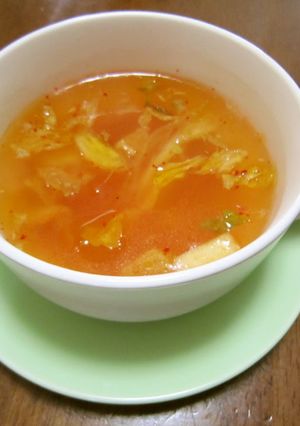 A picture of Easy Kimchi Soup.