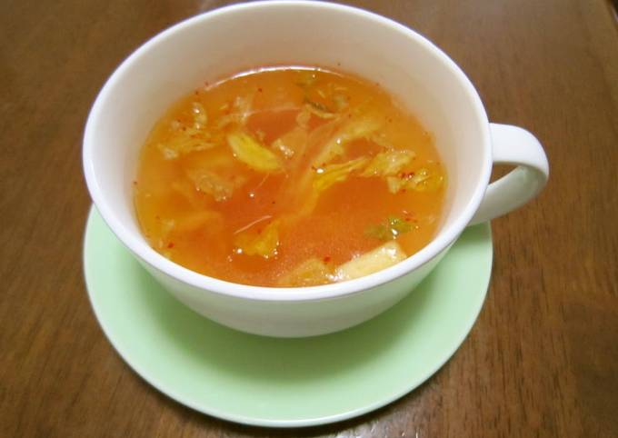 Easy Kimchi Soup