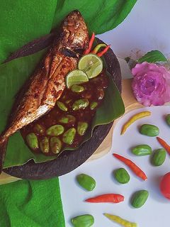 Foto resep Peda Bakar Khas Banjarmasin Sambal Petai