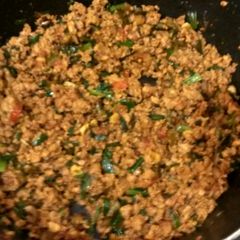 A picture of Chicken keema.