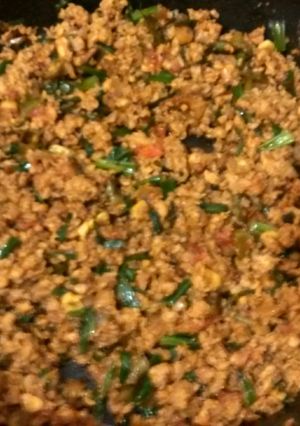 A picture of Chicken keema.