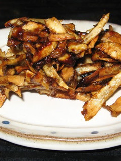 A picture of Macrobiotic: Burdock Root Tazukuri.