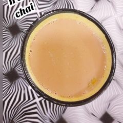 A picture of Irani dum chai.
