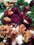 Kale salad with the fixings