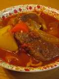 Easy Borscht with Tender Beef