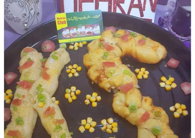 Chicken cheese bread Recipe