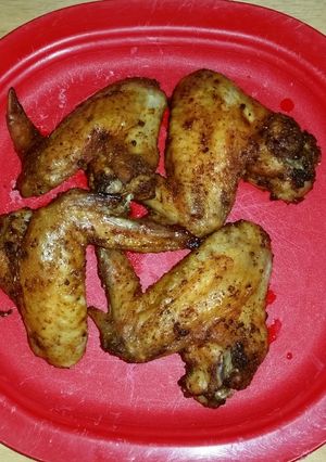 A picture of Paprika Baked Chicken Wings.
