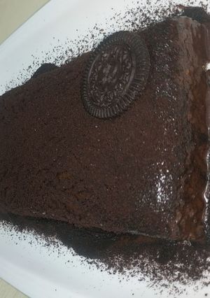 Foto resep Bolu kukus satu telur toping oreo dan cream