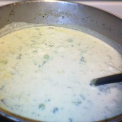 A picture of Stinky cheese soup.