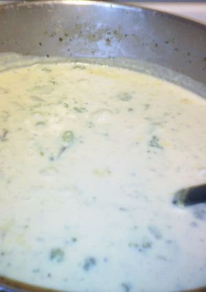 A picture of Stinky cheese soup.