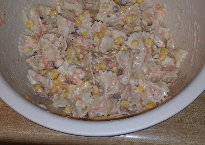 Recipe of Homemade Easy and simple homemade pasta salad