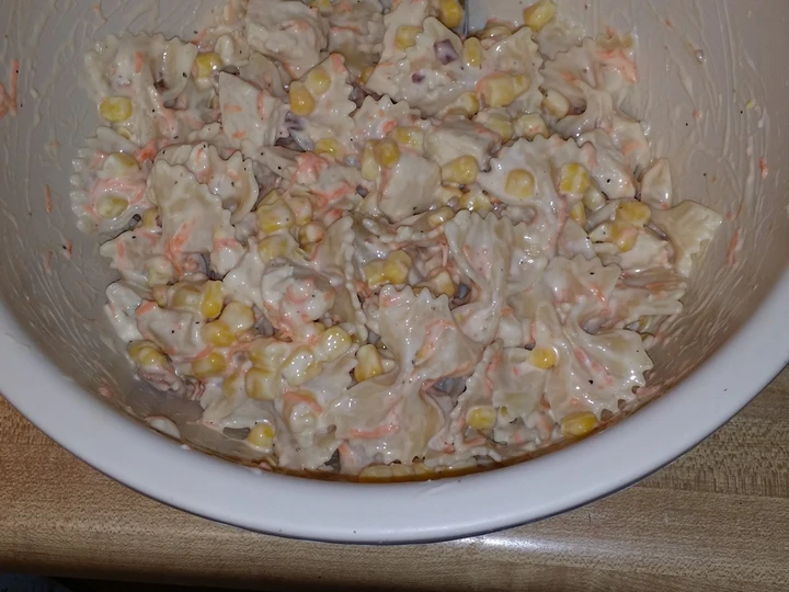 Simple Way Make Recipe Easy and simple homemade pasta salad that is Really Delicious, So Delicious}