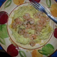 A picture of Spicy butter garlic shrimp.