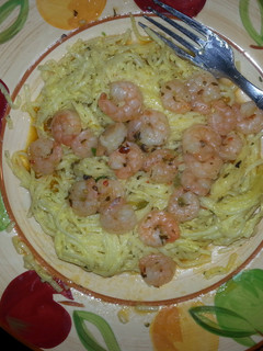 A picture of Spicy butter garlic shrimp.