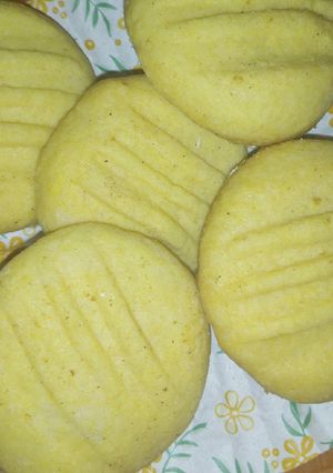 A picture of Custard cookies.