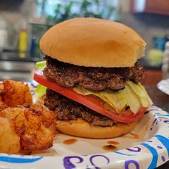 A picture of Smash hamburger.