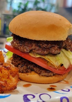 A picture of Smash hamburger.