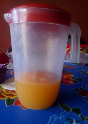 Una foto de Agua de melón natural