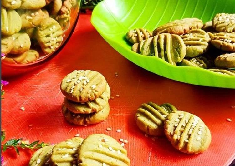 Peanut Green Tea Cookies, Cemilan Sehat Untuk Anak Anak Tercinta