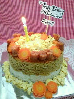 Foto resep Kue Mie Istan Indomie / Tart Indomie