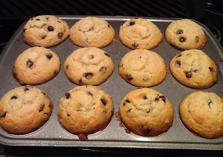 Step-by-Step Guide to Prepare Any-night-of-the-week Chocolate Chip Muffins