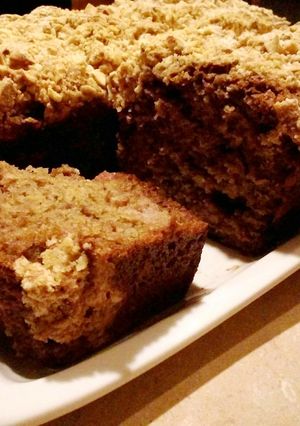 A picture of Grandma Flora's Strawberry Bread.